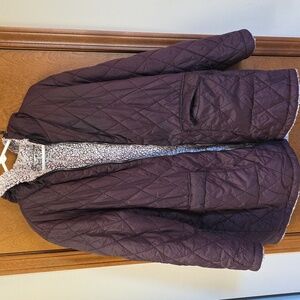 Free Country Reversable Outerwear Jacket Purple XXL